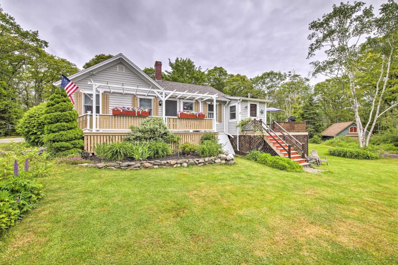 Charming East Boothbay Cottage With Large Yard! Exterior photo