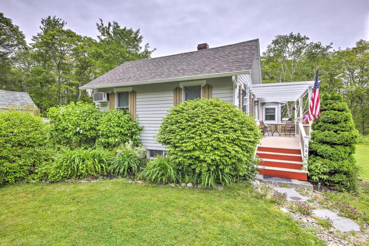 Charming East Boothbay Cottage With Large Yard! Exterior photo