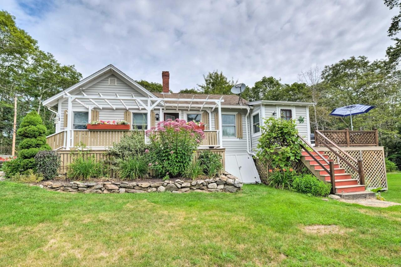 Charming East Boothbay Cottage With Large Yard! Exterior photo